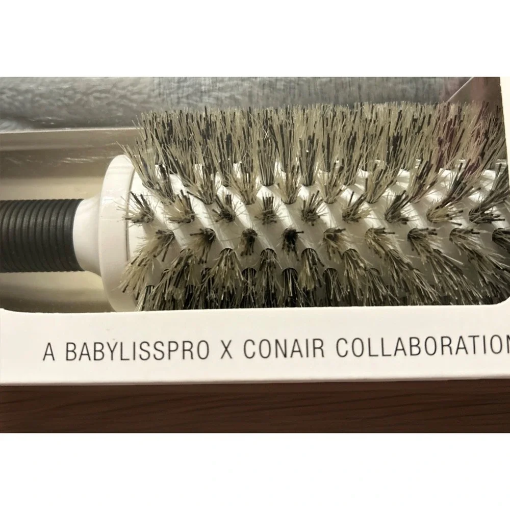 Leandro‎ Limited Babylisspro X Conair 42 Mm Solid Boar Outburst Round Brush New